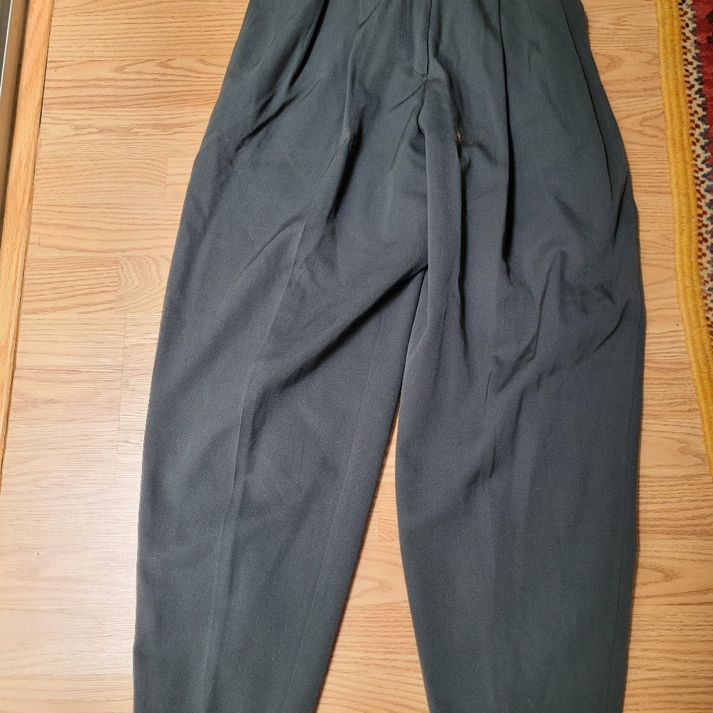 Krizia slacks, made in italy, loden green, size 38 Italian